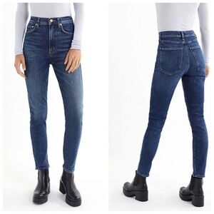 Agolde Roxanne Super High Rise Skinny Jeans Women’s 26 High Waisted Blue